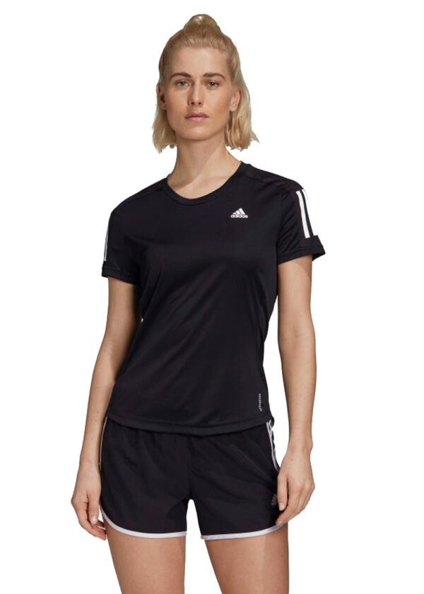 Adidas Women's Own The Run T-Shirt - Black-0