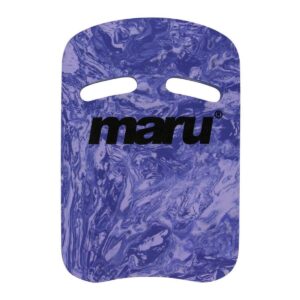 Maru Swirl Two Grip Fitness Kickboard - Lila-0