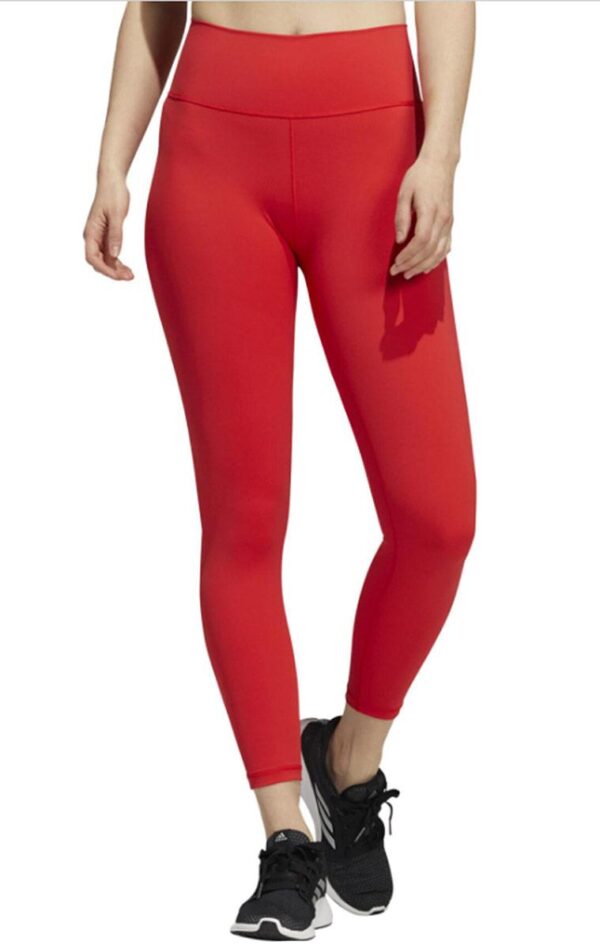 Adidas Women's Believe This 2.0 7/8 Tights - Red-0