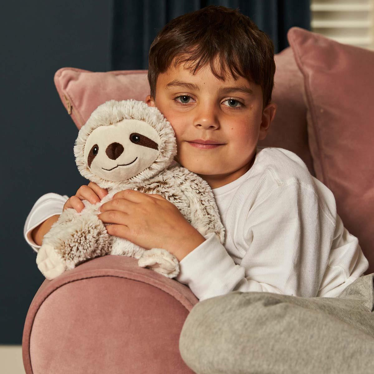 Warmies Junior Microwaveable Marshmallow Sloth - 22 cm-556280