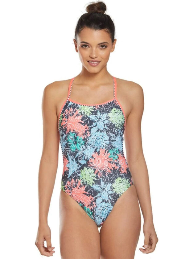 Uglies Revibe Astoria Print Tie Back Swimsuit