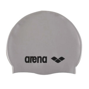 Arena כובע סיליקון קלאסי לילדים - כסף-0