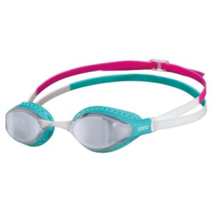 Arena Airspeed Mirrored Goggles - Silver/ Turquoise-0