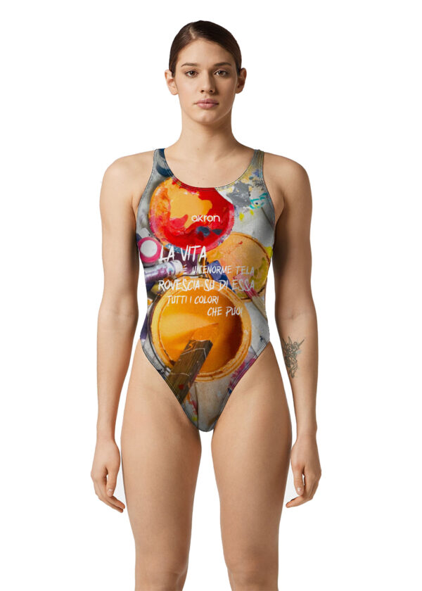Akron Women's Jars Swimsuit-0