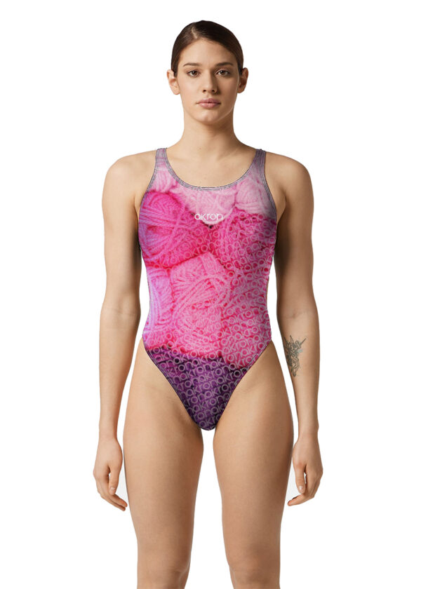 Akron Women's Wolly Swimsuit-0