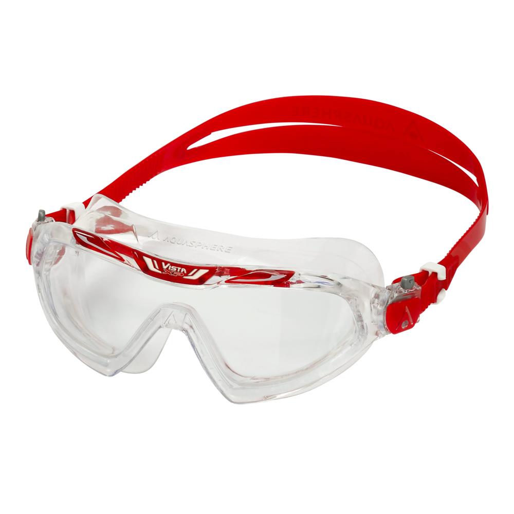 Aquasphere Vista XP Clear Lens Goggles - Red-562270