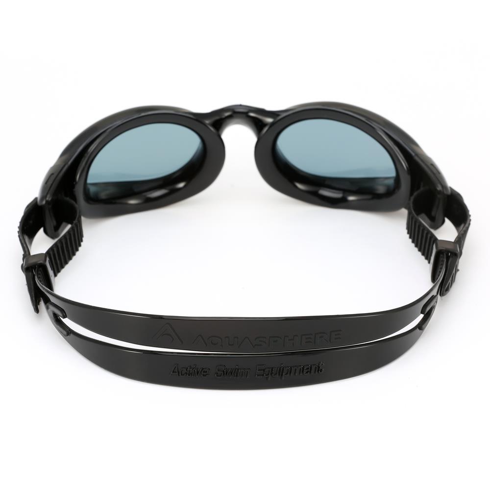 Aquasphere Kaiman Smoke Lens Goggles - Black-brand