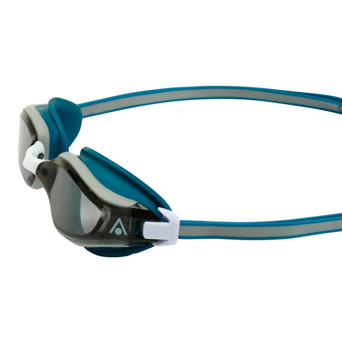 Aquasphere Fastlane Smoke Lens Goggles - Petrol Blue-562219