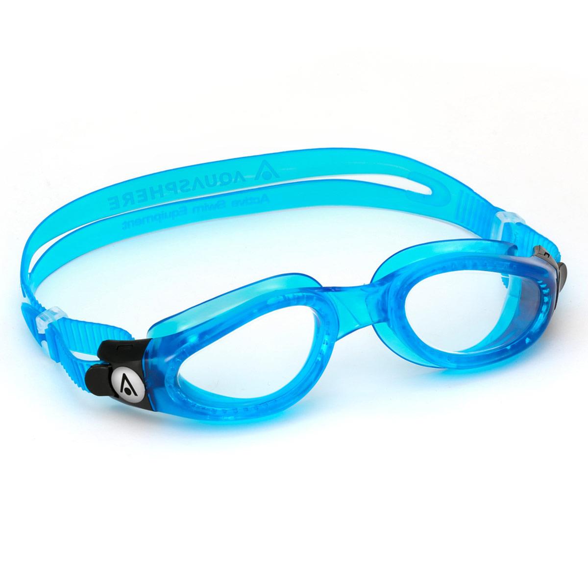 Aquasphere Kaiman Clear Lens Goggles - Blue/ Transparent-562177