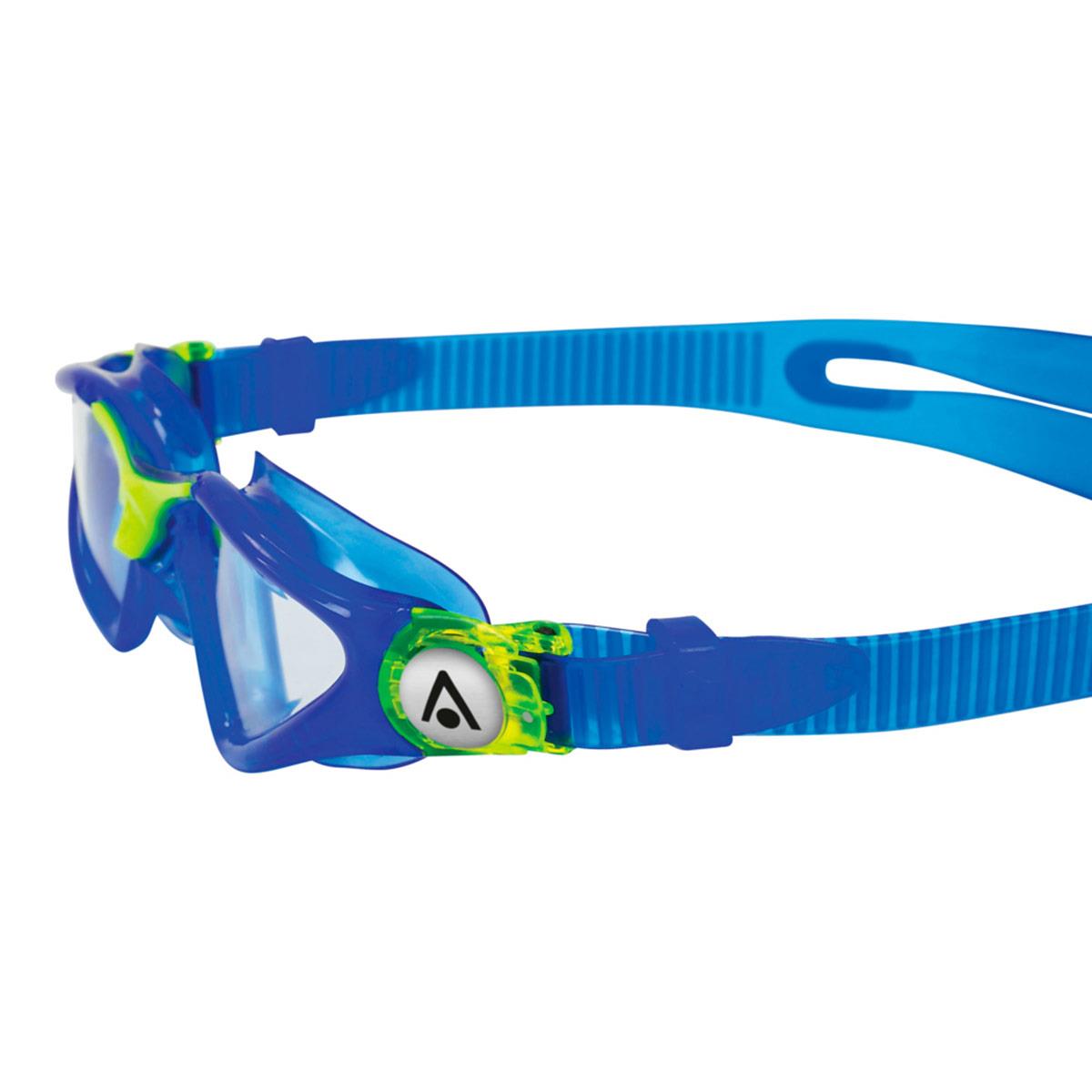 Aquasphere Kayenne Junior Clear Lens Goggles - Blue/ Yellow-562381