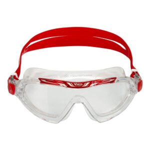 Aquasphere Vista XP Clear Lens Goggles - Red-0