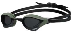 Arena Cobra Core Swipe Goggles - Smoke/ Army/ Black-0