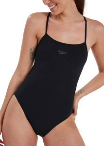 Speedo Women's Eco Endurance+ Thinstrap Swimsuit - Black