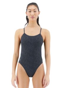 TYR Lapped Cutout Fit Swimsuit - Black