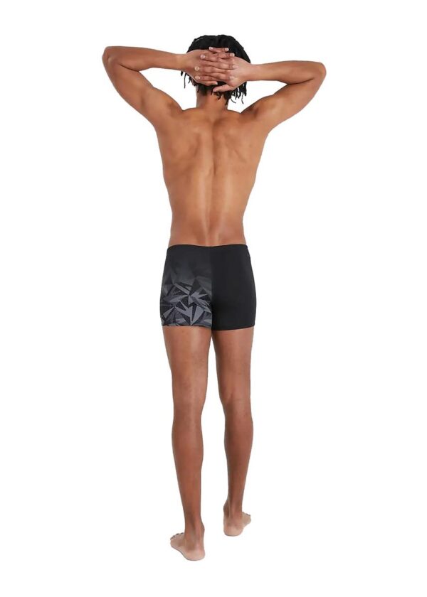 Speedo HyperBoom Placement V-Cut Aquashort – Black/ Oxid Grey