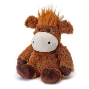 Warmies Junior Microwaveable Highland Cow - 22 cm-0