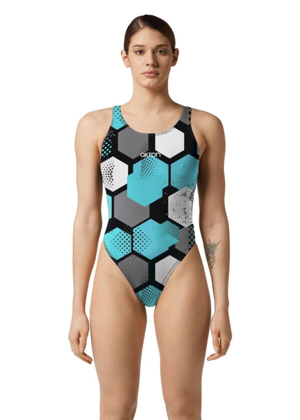 Akron Women's Exor Swimsuit-0