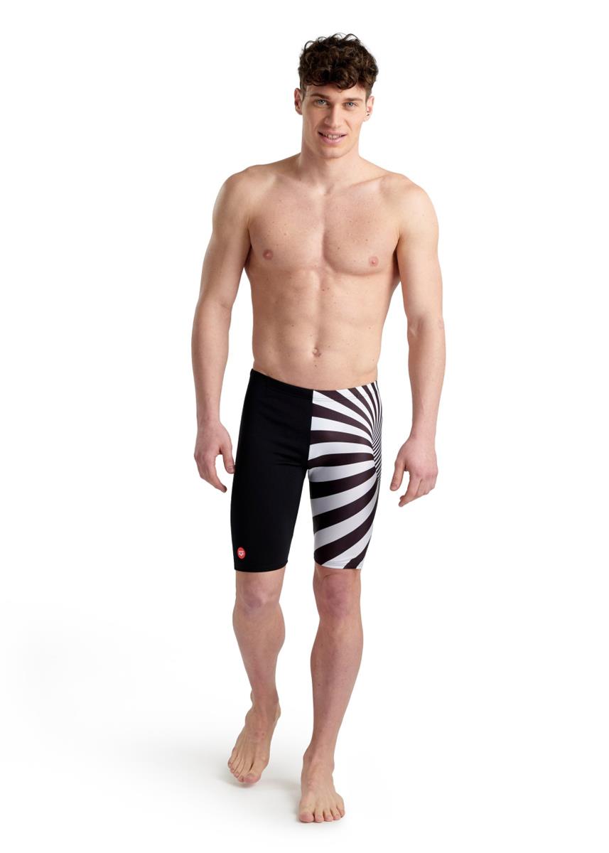 Arena Crazy Placement Jammer - Black/Multi-568303