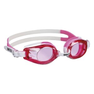 Beco Kid's Rimini Swim Goggles - White/Pink-0