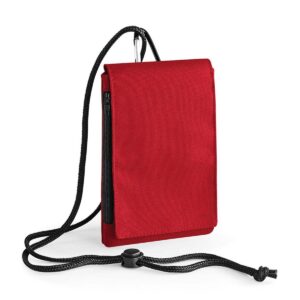 נרתיק טלפון XL של BagBase - אדום קלאסי-0