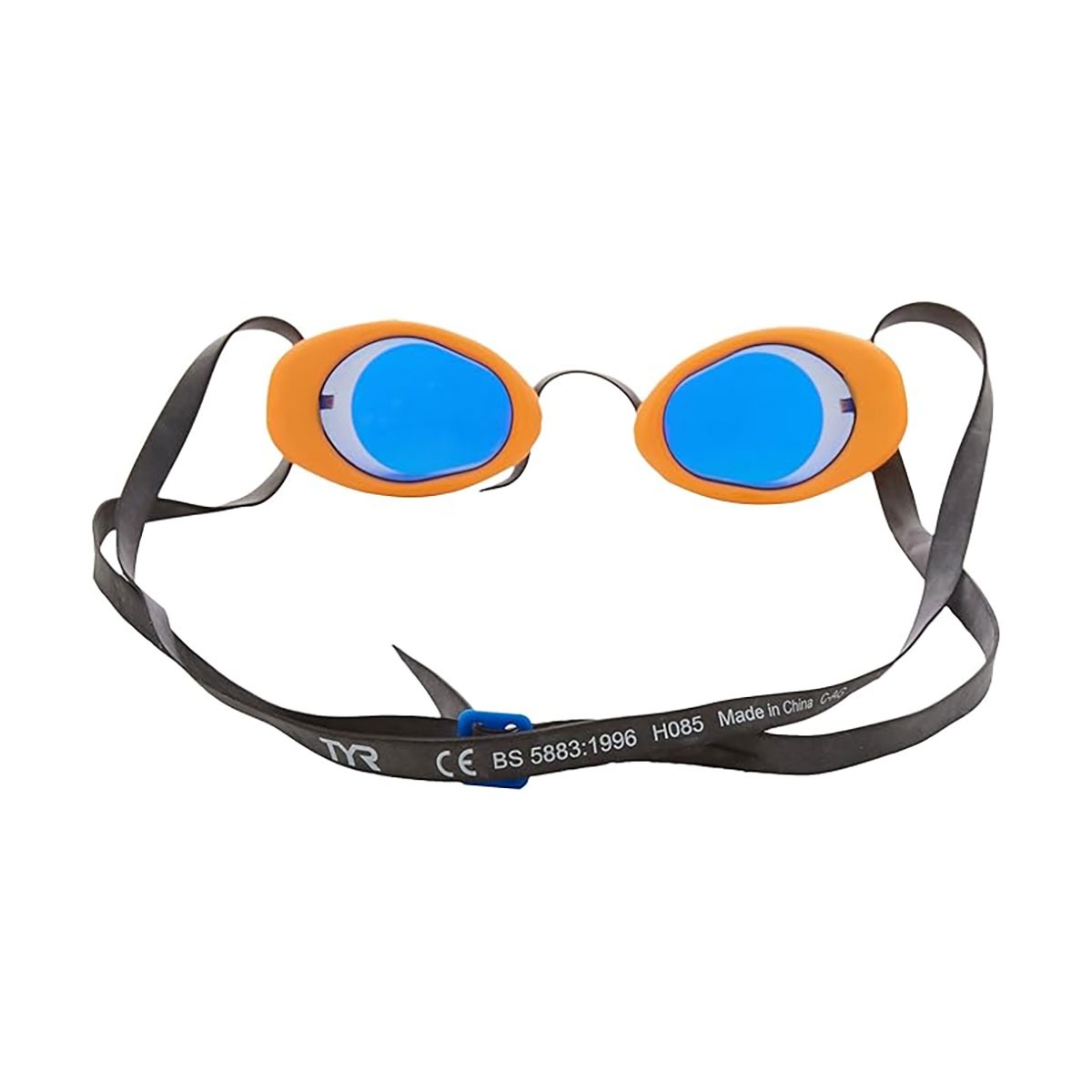 TYR Socket Rocket 2.0 Mirrored Goggles - Rainbow/ Black