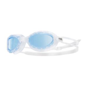 TYR Nest Pro Adult Fit Goggles - Blue-0
