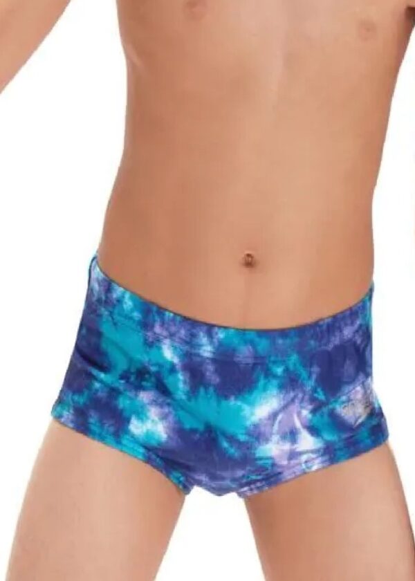 Speedo תחתונים דיגיטליים לבנים באורך 13 ס"מ - Shimmers in the Night-0