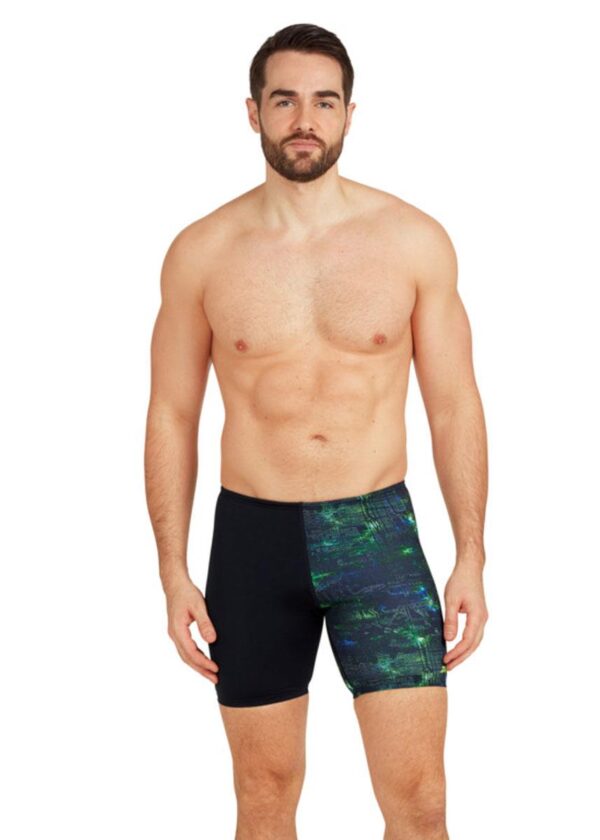 Zoggs Men's Mid Jammer - Urban Galaxy Print-0