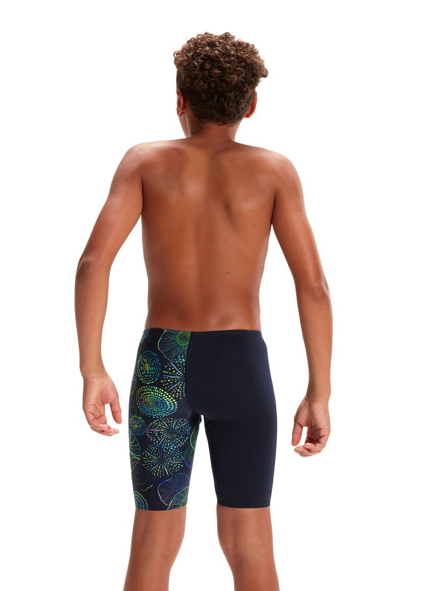 Speedo Boy's Allover Digital Jammer - Jellyfish Glows-brand