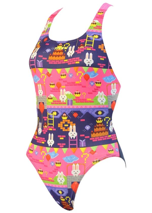 Maru Bunny Hop Girls Swimsuit