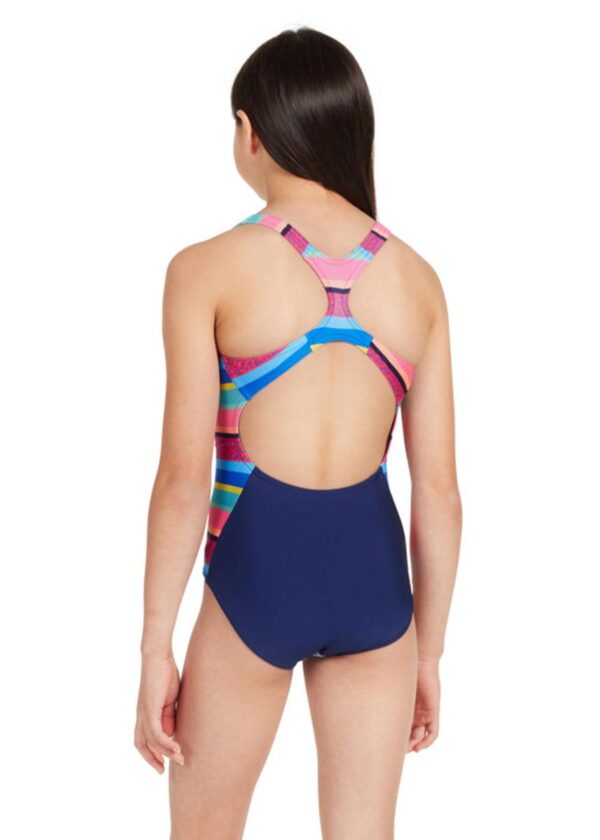 Zoggs Kids Toucan Tropics Rowleeback Swimsuit