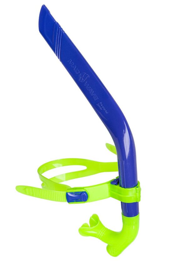 Mad Wave Junior Pro Snorkel - Blue-0