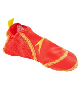 Speedo Junior Pool Sock - Red/Grey/Yellow