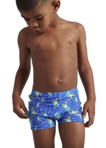 Speedo Junior Boy's Corey Croc Digital Aquashort - Blue