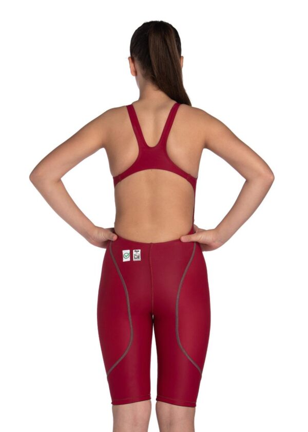 Arena Girls Powerskin ST Next Kneeskin – Deep Red