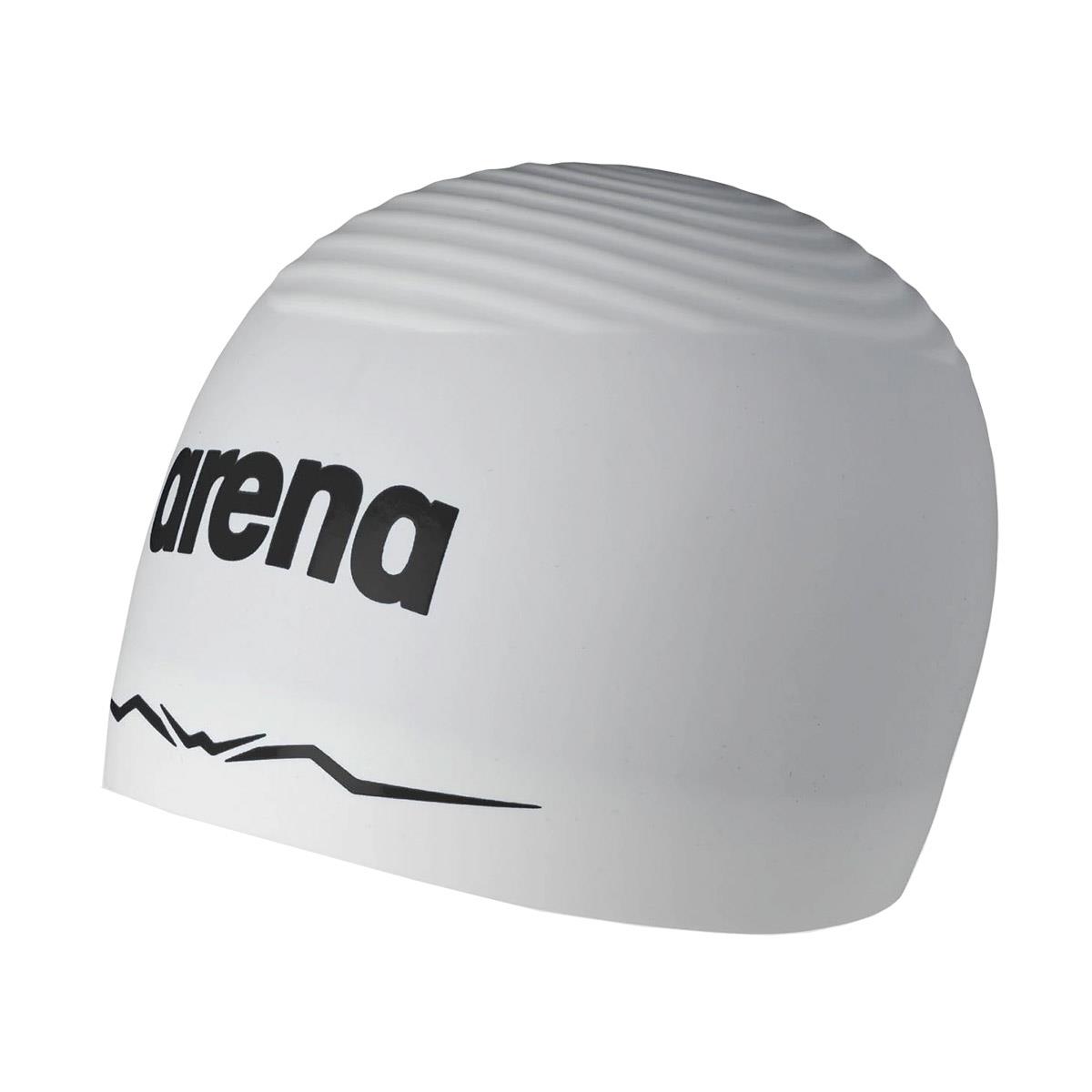 Arena アクアフォース ウェーブキャップ（ラージサイズ） - ホワイト