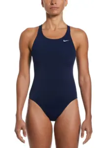 Nike Hydrastrong Solid Fastback One Piece Swimsuit - Midnight Navy