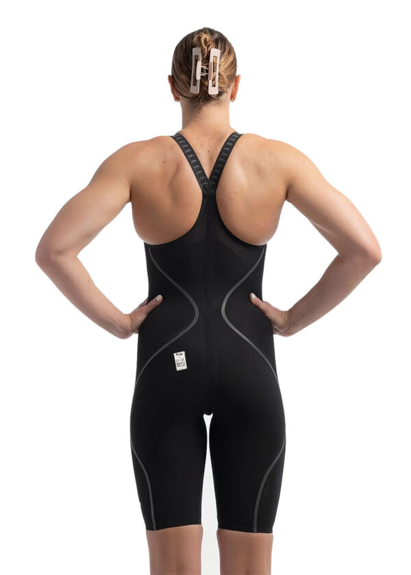 Speedo Fastskin LZR Pure Intent 2.0 Closedback Kneeskin – Black / Iridescent