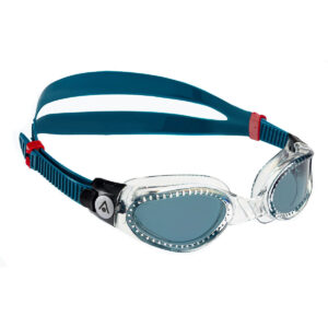 Aqua Sphere Kaiman Smoke Lens Goggles - Clear/ Blue