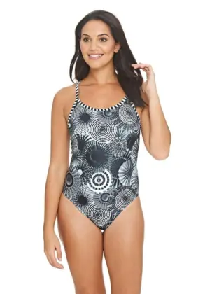 Zoggs Women's Tassles Triback Swimsuit