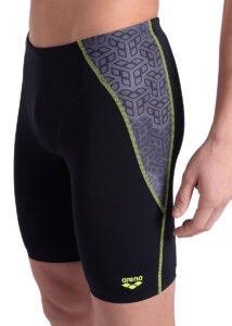 Arena Mens Camo Kikko Jammer - Black / Black Multi