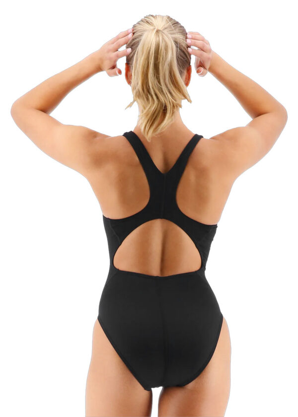 TYR MaxFit Durafast Elite ソリッド スイムスーツ - ブラック