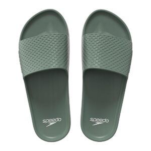 Speedo メンズエントリースライド - グリーン