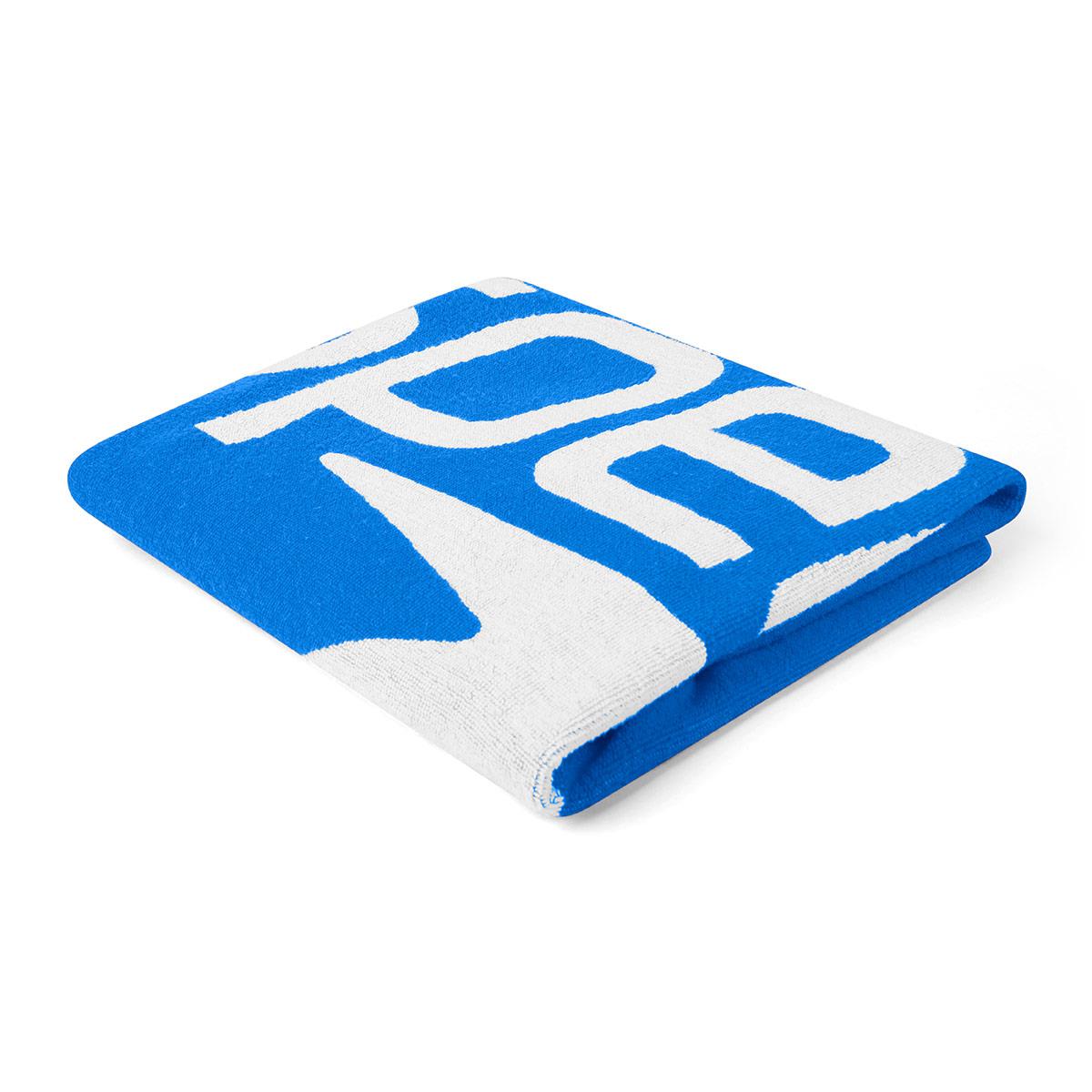 Speedo Logo Towel - Blue / White-602302