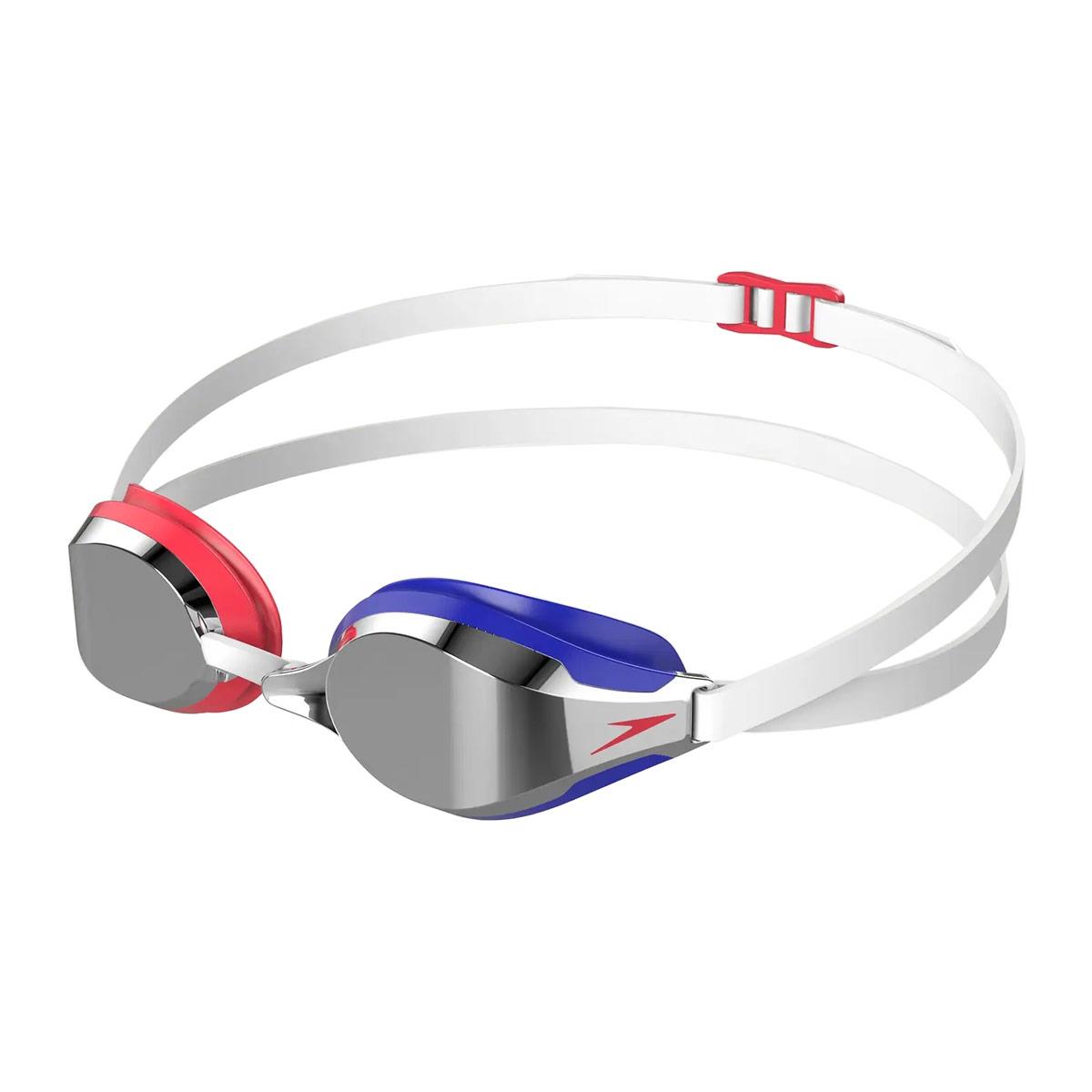 Speedo Fastskin Speedsocket 2 Mirrored Goggles - Blue / Red