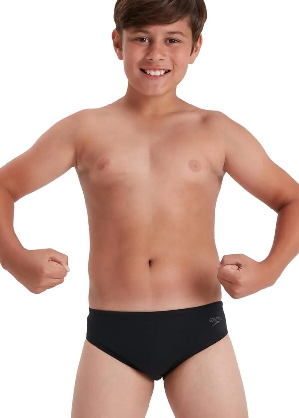 Speedo בנים Endurance+ תחתונים - שחור / לבן