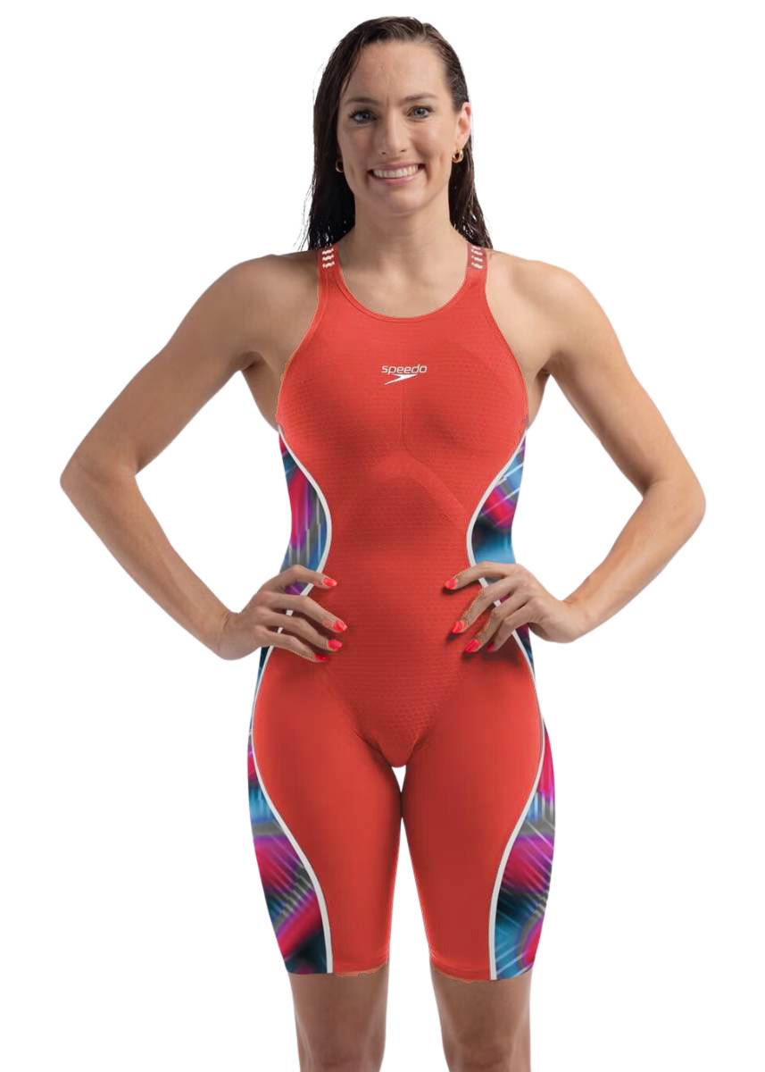早く行け！限定レッド/ブルー Speedo Fastskin 2.0 - 今すぐ目立とう!