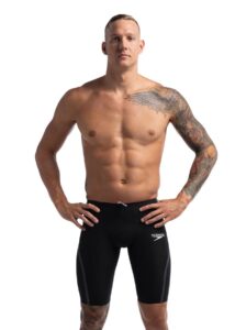 Speedo Fastskin LZR Pure Intent Backstroke Edition High Waist Jammer - Black / Iridescent
