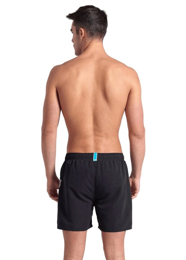 Arena Men’s Fundamentals Logo Boxers – Black / White