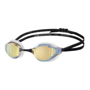 Arena Python Mirror Goggles - Gold / White / Black